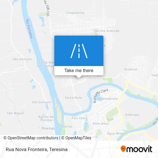 Rua Nova Fronteira map
