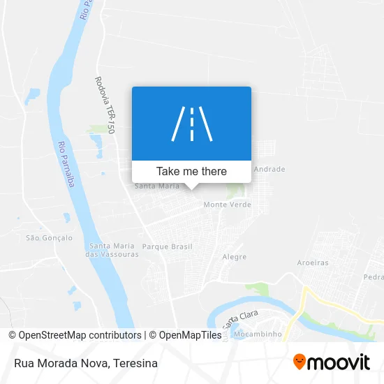 Rua Morada Nova map