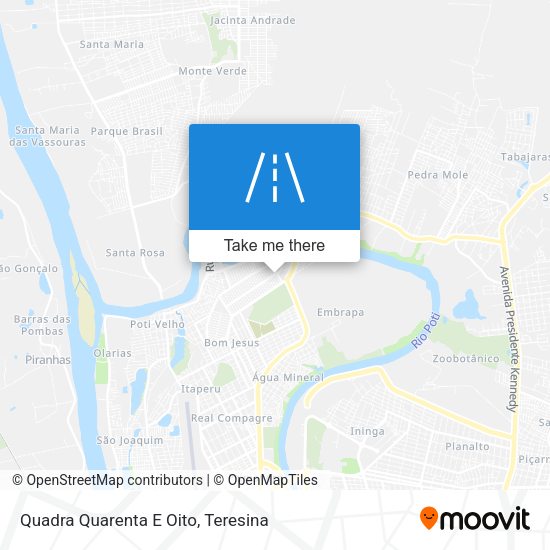 Quadra Quarenta E Oito map