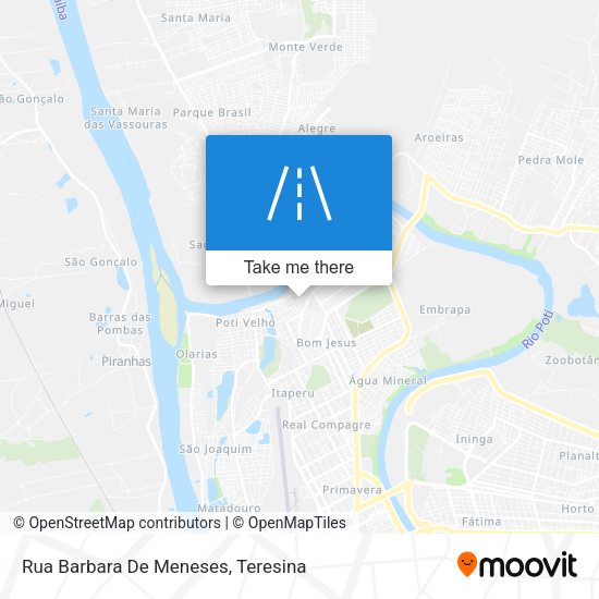 Rua Barbara De Meneses map