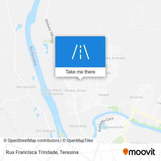 Rua Francisca Trindade map