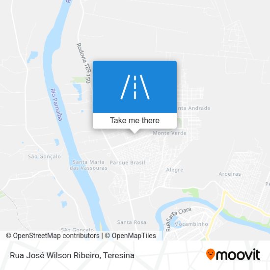 Rua José Wilson Ribeiro map