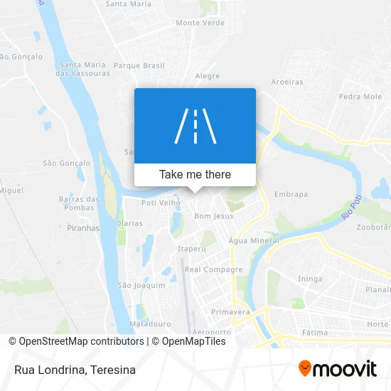 Rua Londrina map