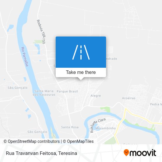 Rua Travanvan Feitosa map