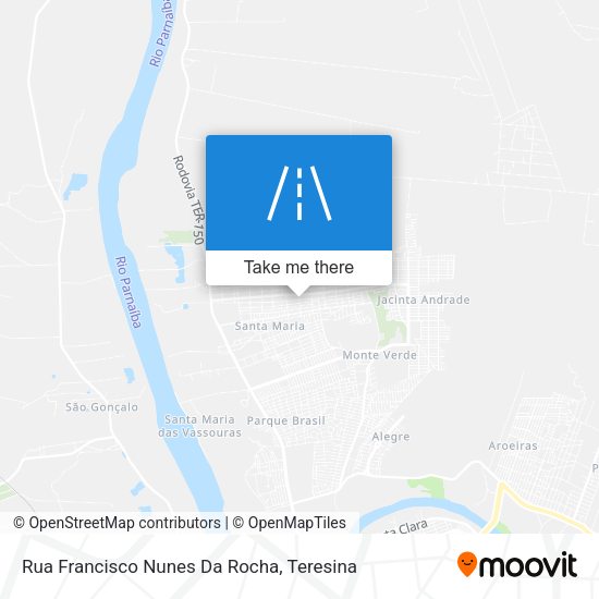 Rua Francisco Nunes Da Rocha map
