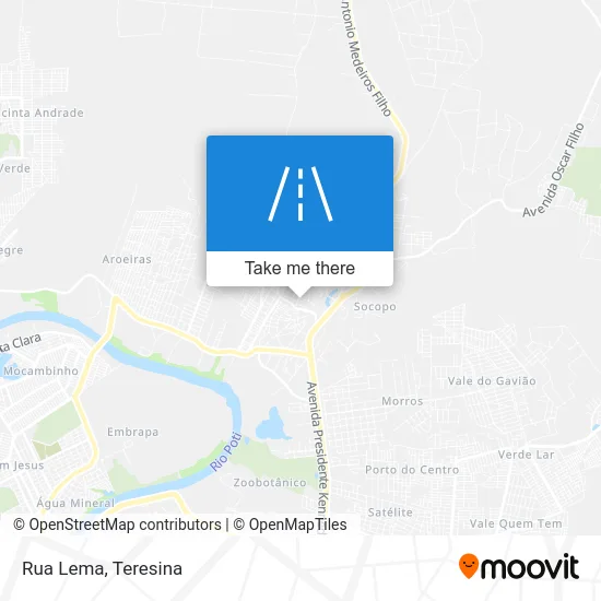 Rua Lema map