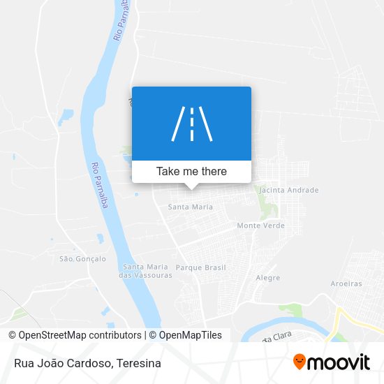 Rua João Cardoso map