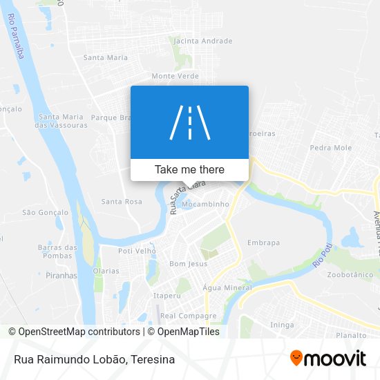 Rua Raimundo Lobão map
