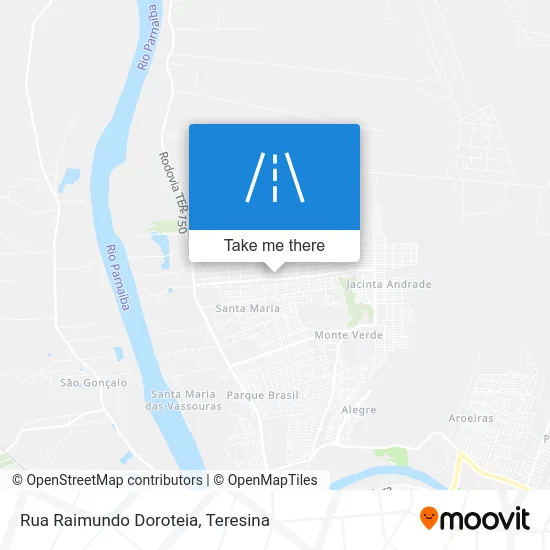 Rua Raimundo Doroteia map