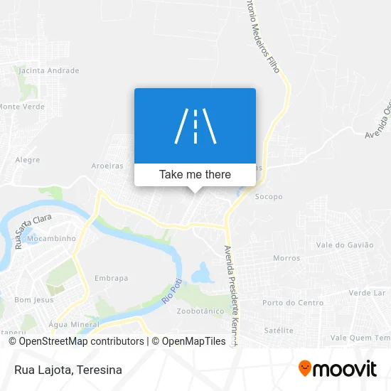 Rua Lajota map