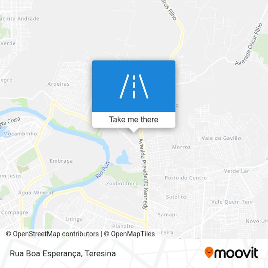 Rua Boa Esperança map