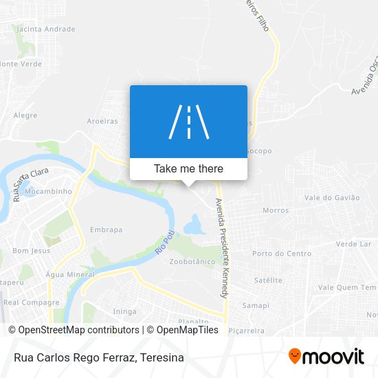 Rua Carlos Rego Ferraz map