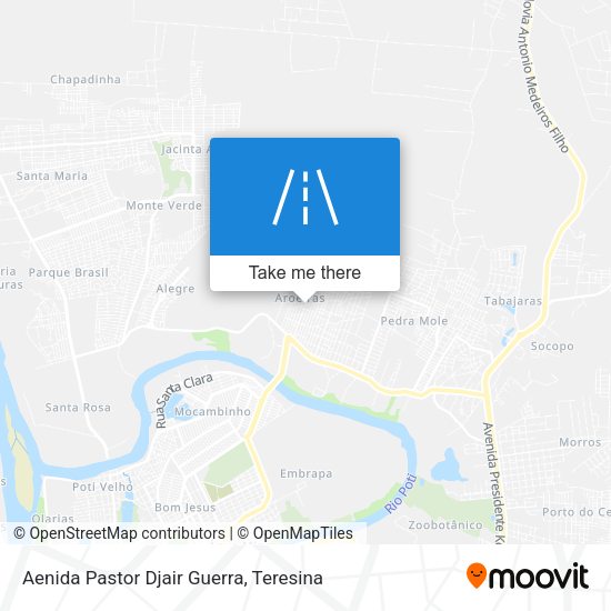 Aenida Pastor Djair Guerra map