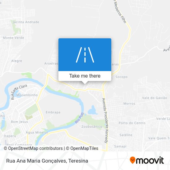 Rua Ana Maria Gonçalves map