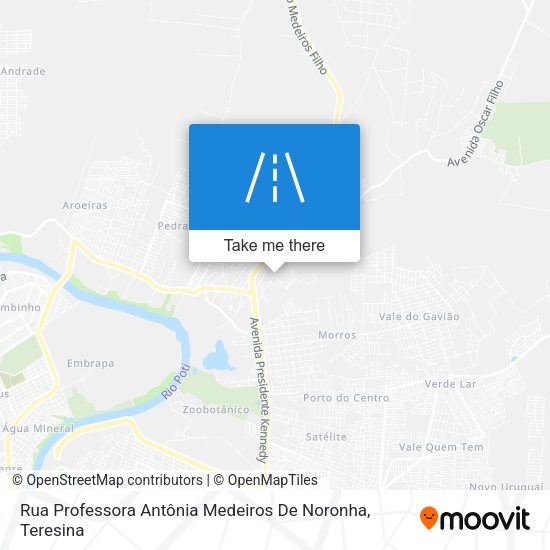 Rua Professora Antônia Medeiros De Noronha map