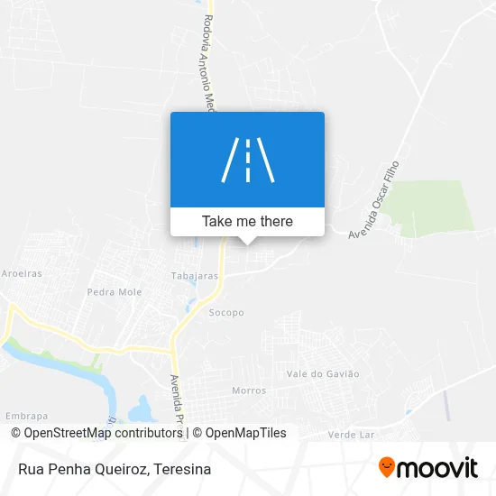 Rua Penha Queiroz map