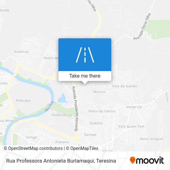 Rua Professora Antonieta Burlamaqui map