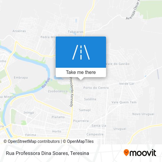 Rua Professora Dina Soares map