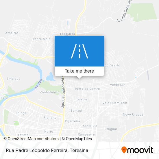 Rua Padre Leopoldo Ferreira map