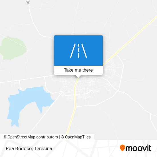 Rua Bodoco map