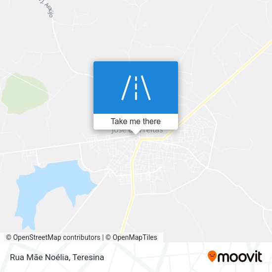 Rua Mãe Noélia map