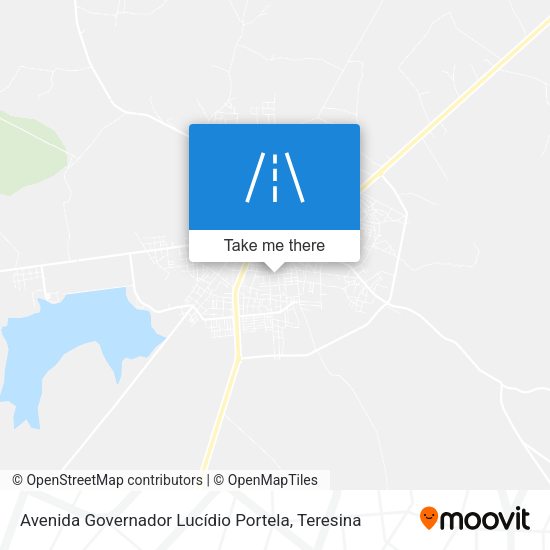 Avenida Governador Lucídio Portela map