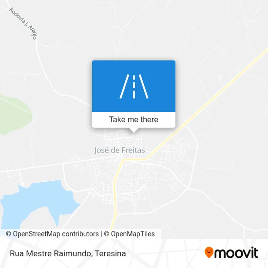 Rua Mestre Raimundo map