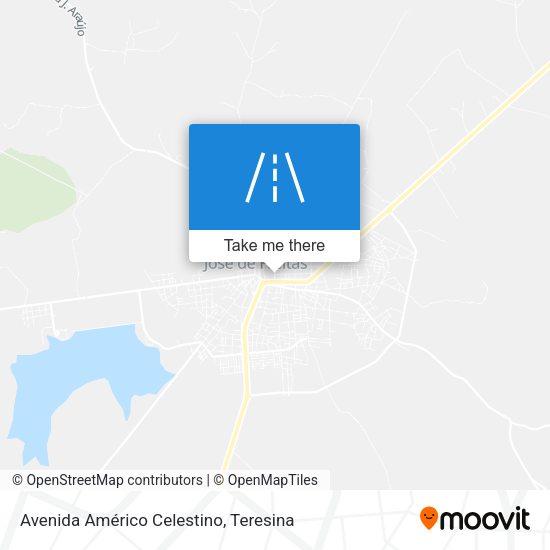 Avenida Américo Celestino map