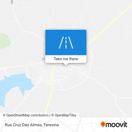 Rua Cruz Das Almas map