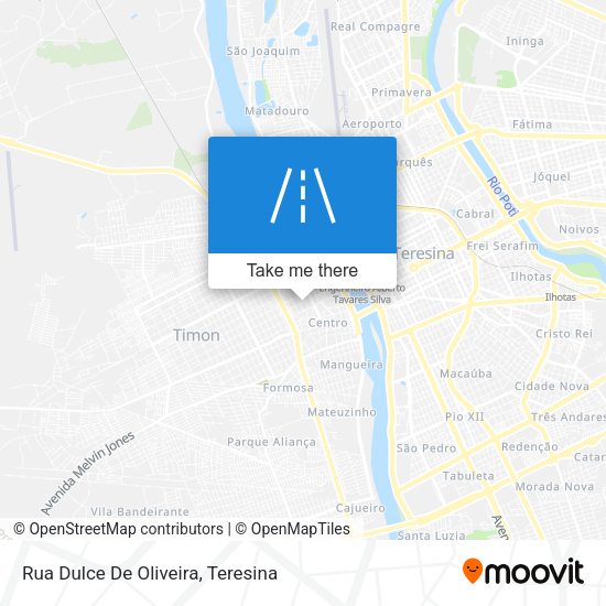 Rua Dulce De Oliveira map