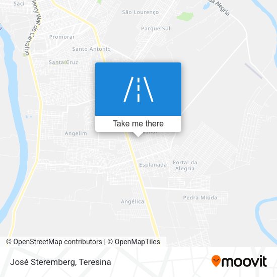 José Steremberg map