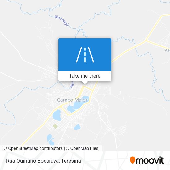 Rua Quintino Bocaiúva map