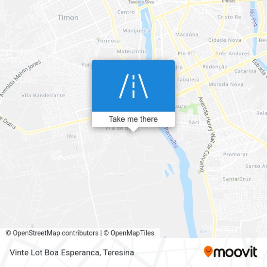 Vinte Lot Boa Esperanca map