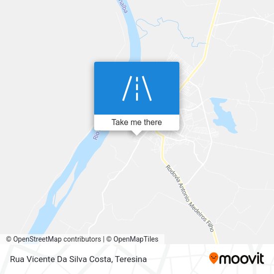 Rua Vicente Da Silva Costa map