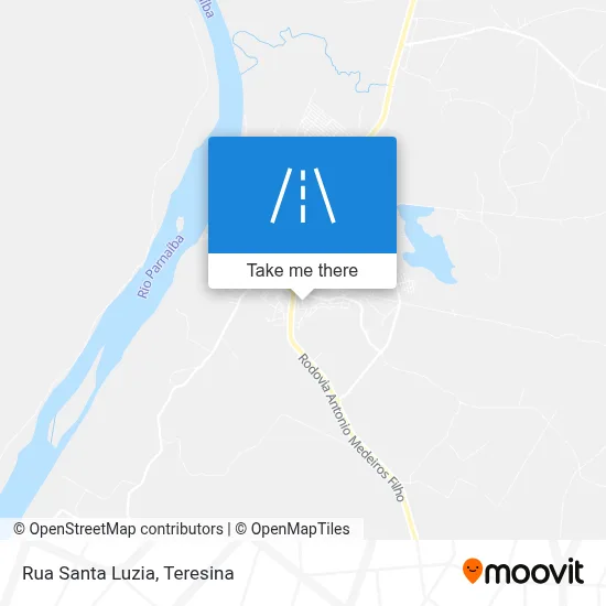 Rua Santa Luzia map