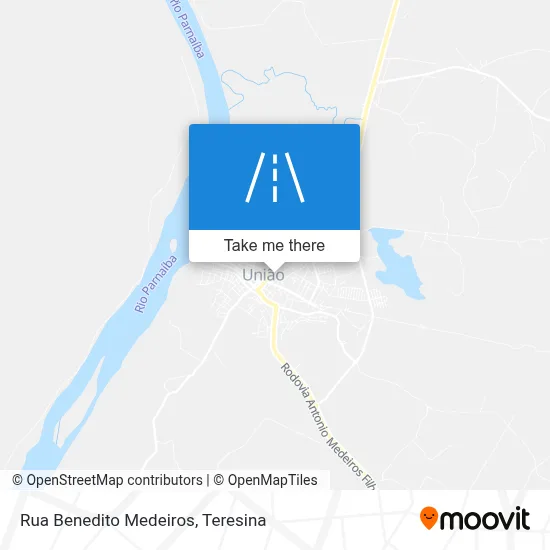 Rua Benedito Medeiros map