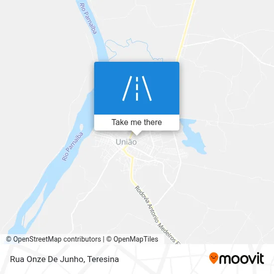 Rua Onze De Junho map
