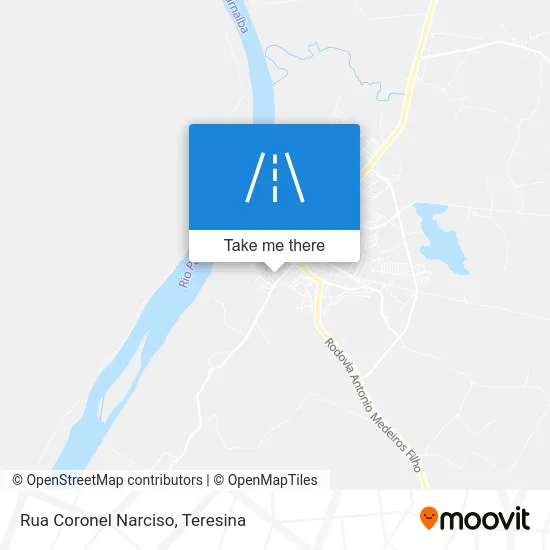 Rua Coronel Narciso map