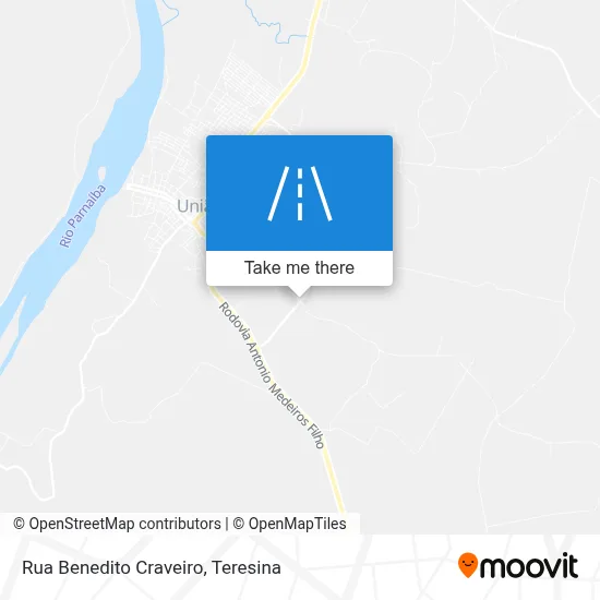 Rua Benedito Craveiro map