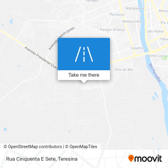 Rua Cinquenta E Sete map