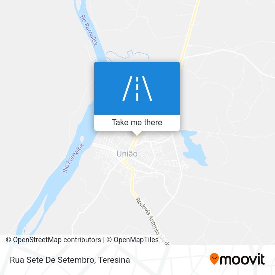 Rua Sete De Setembro map