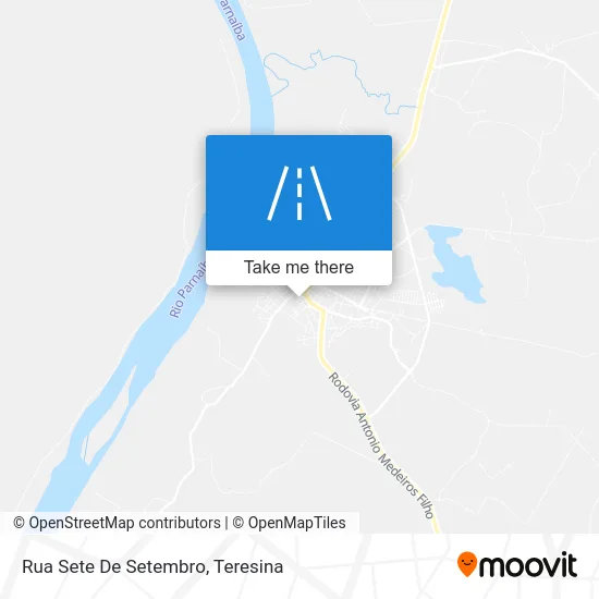 Rua Sete De Setembro map