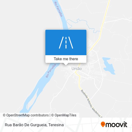 Rua Barão De Gurgueia map