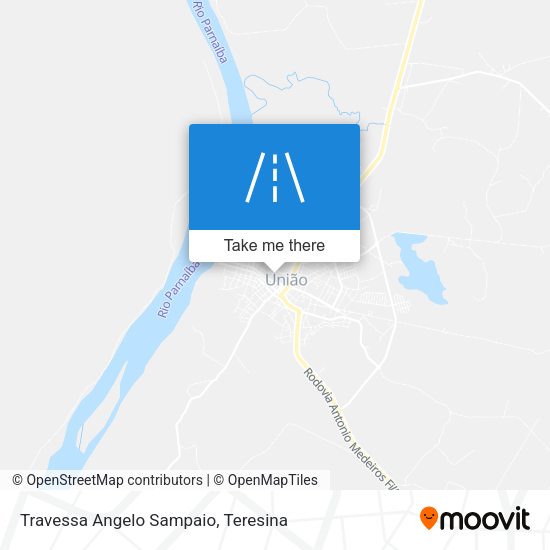 Travessa Angelo Sampaio map