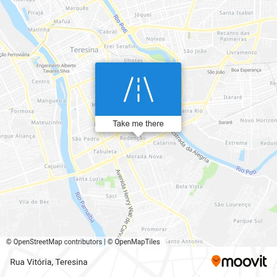 Rua Vitória map