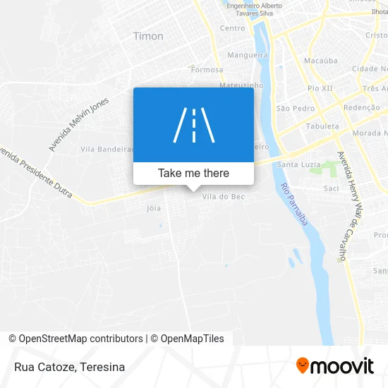 Rua Catoze map