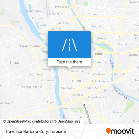 Travessa Barbara Cury map