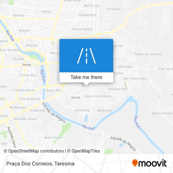 Praça Dos Correios map