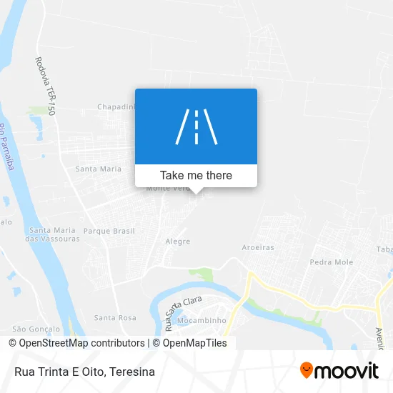 Rua Trinta E Oito map