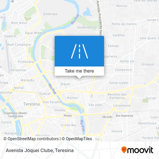 Avenida Jóquei Clube map